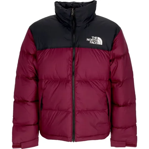 Retro Nuptse Boysenberry/black Jacket , male, Sizes: XL - The North Face - Modalova