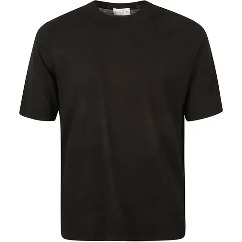 Schwarze T-Shirts und Polos R Hals,Round-neck Knitwear - Ballantyne - Modalova