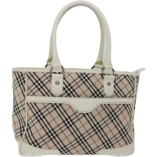 Pre-owned Canvas handbags , female, Sizes: ONE SIZE - Burberry Vintage - Modalova