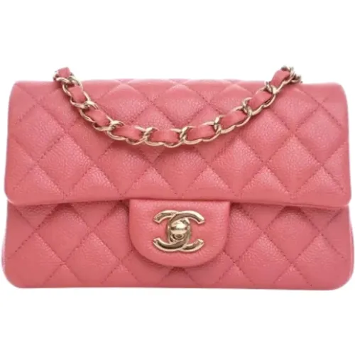 Pre-owned Leather chanel-bags , female, Sizes: ONE SIZE - Chanel Vintage - Modalova