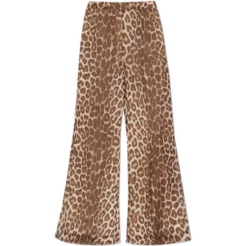 Animal Print Pants , female, Sizes: S, XS, M - Zimmermann - Modalova