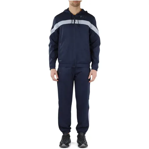 Ventus7 Hooded Sweatshirt and Pants Set , male, Sizes: S - Emporio Armani EA7 - Modalova