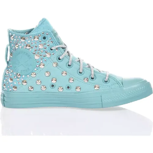 Handgefertigte Hellblaue Sneakers Damen - Converse - Modalova