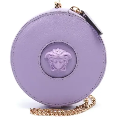 Pre-owned Leder pouches , Damen, Größe: ONE Size - Versace Pre-owned - Modalova