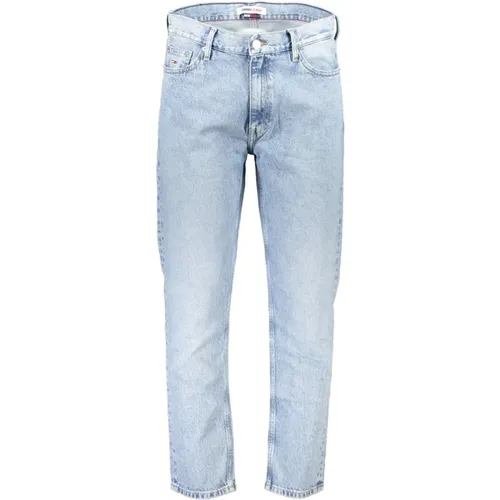 Blaue Baumwolljeans & Hose , Herren, Größe: W28 L32 - Tommy Hilfiger - Modalova