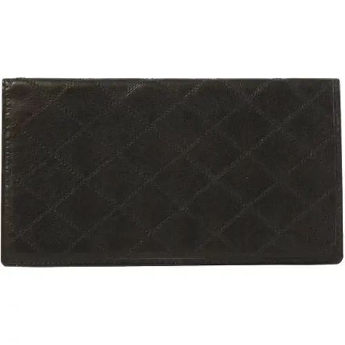 Pre-owned Leather wallets , female, Sizes: ONE SIZE - Chanel Vintage - Modalova