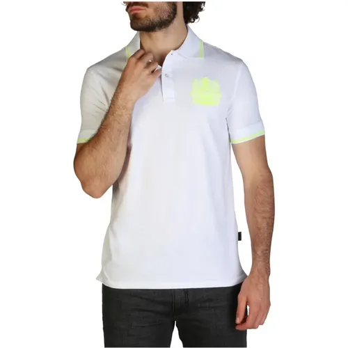 Mens Button Polo Shirt , male, Sizes: S - Aquascutum - Modalova