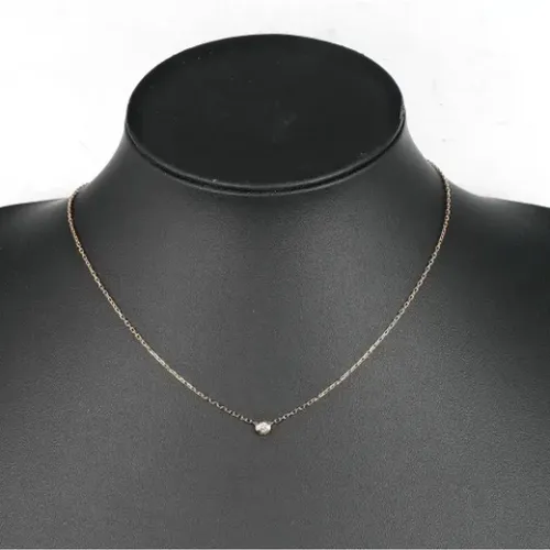 Pre-owned Rose Gold necklaces , female, Sizes: ONE SIZE - Cartier Vintage - Modalova