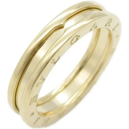 Pre-owned Gold rings , female, Sizes: ONE SIZE - Bvlgari Vintage - Modalova