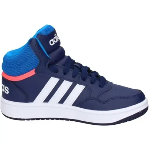 Hoops Mid Sneakers für Kinder , Damen, Größe: 34 EU - Adidas - Modalova