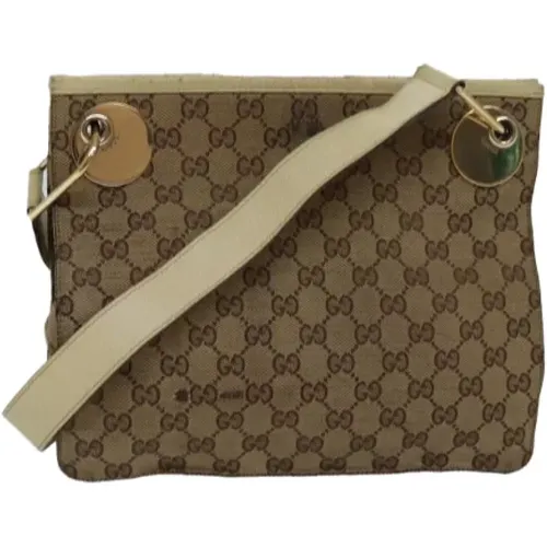 Pre-owned Canvas shoulder-bags , female, Sizes: ONE SIZE - Gucci Vintage - Modalova