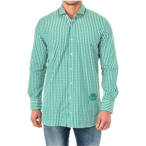 Checkered Long Sleeve Shirt , male, Sizes: S - LA MARTINA - Modalova