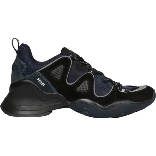 Men's Shoes Sneakers Aw23 , male, Sizes: 6 UK - Fendi - Modalova