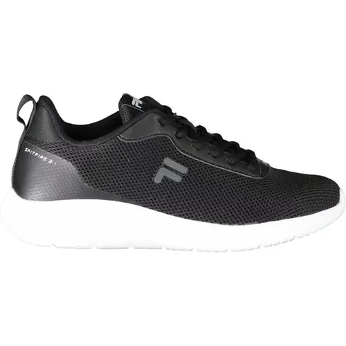 Schwarzer Polyester Sneaker , Damen, Größe: 40 EU - Fila - Modalova