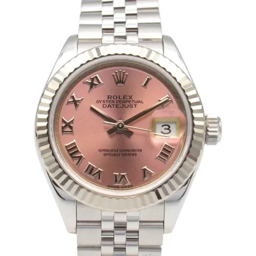 Pre-owned White Gold watches , female, Sizes: ONE SIZE - Rolex Vintage - Modalova