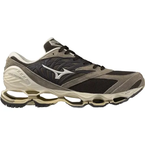 Grey Sneakers Wave Prophecy LS Shoes , male, Sizes: 12 UK, 9 UK, 10 UK, 8 1/2 UK, 8 UK, 10 1/2 UK, 11 UK - Mizuno - Modalova