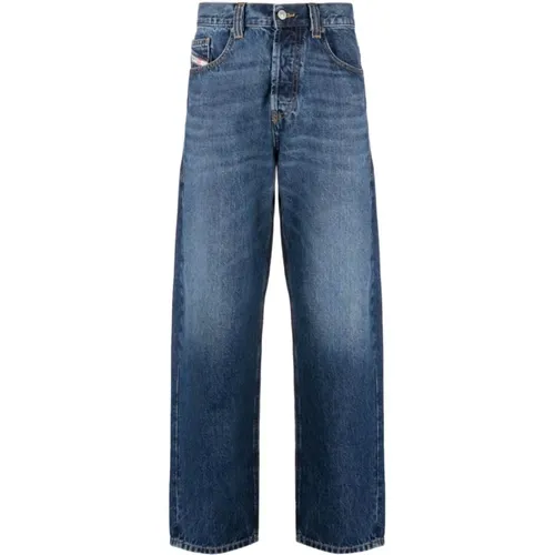 Denim Straight Jeans Klassisches Design - Diesel - Modalova