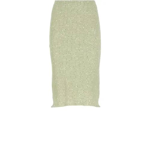 Sequin Skirt for Women , female, Sizes: XS - Fabiana Filippi - Modalova