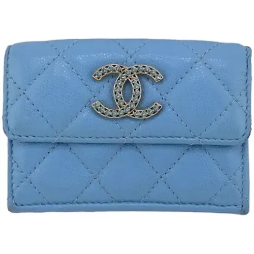 Pre-owned Leather wallets , female, Sizes: ONE SIZE - Chanel Vintage - Modalova