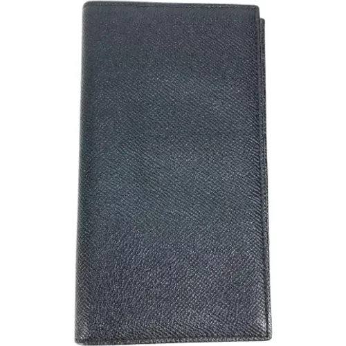 Pre-owned Leather wallets , male, Sizes: ONE SIZE - Bvlgari Vintage - Modalova