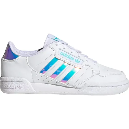 Streifen Junior Sneakers , Damen, Größe: 37 1/3 EU - Adidas - Modalova