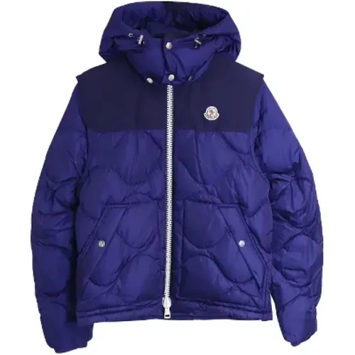 Pre-owned Fabric outerwear , male, Sizes: M - Moncler Pre-owned - Modalova