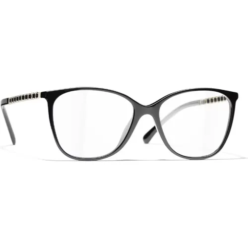 Originale Korrekturbrillen mit 3-jähriger Garantie , Damen, Größe: 52 MM - Chanel - Modalova