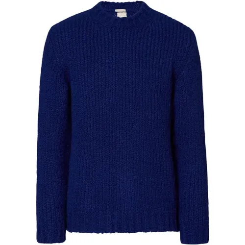 Bio Wool Crewneck Sweater - Massimo Alba - Modalova