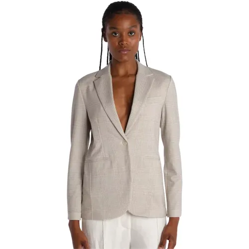 Slim Long Jacket with 1 Button , female, Sizes: M, XS, 2XS, S, XL - Circolo 1901 - Modalova