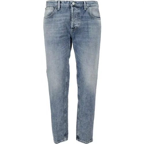 Stylish Denim Jeans , male, Sizes: W35 - Dondup - Modalova