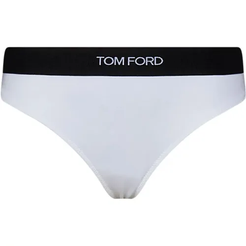 Thong with Logo Waistband , female, Sizes: L, M, S, XS - Tom Ford - Modalova