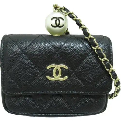 Pre-owned Leather chanel-bags , female, Sizes: ONE SIZE - Chanel Vintage - Modalova