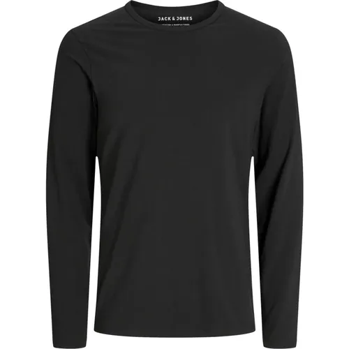 Basic Langarmshirt Pullover , Herren, Größe: XL - jack & jones - Modalova
