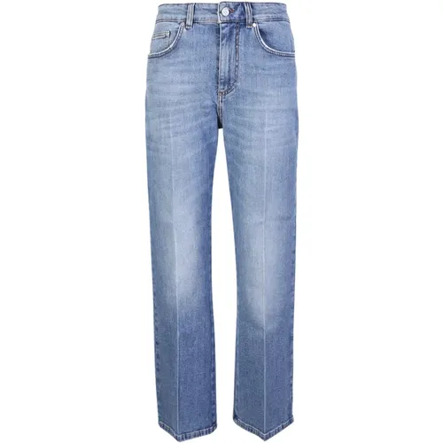 Vintage Crop Flare Jeans , female, Sizes: W28 - Stella Mccartney - Modalova
