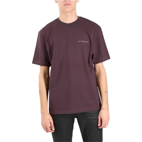 Authentisches T-Shirt mit Frontlogo , Herren, Größe: L - IH NOM UH NIT - Modalova