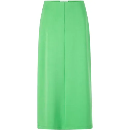 Interlock skirt A-line , Damen, Größe: L - Rich & Royal - Modalova