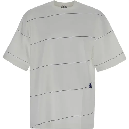 Baumwoll Logo T-Shirt , Herren, Größe: XL - Burberry - Modalova