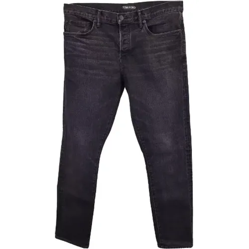 Pre-owned Cotton jeans , male, Sizes: 2XS - Tom Ford Pre-owned - Modalova