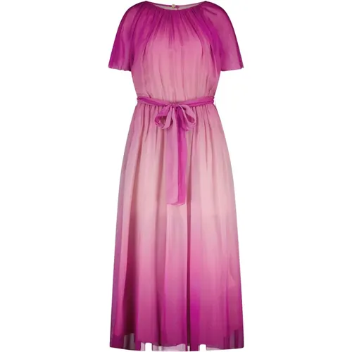 Kleid mit fließendem Stoff , Damen, Größe: XL - drykorn - Modalova