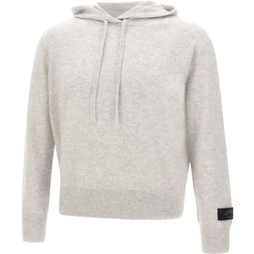 Grey Knit Hoodie Sweater , female, Sizes: L, M, S, XS - Iceberg - Modalova