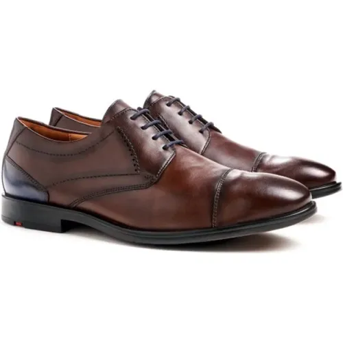 Herren Derby Schuhe aus glattem Leder mit extra weiter Passform , Herren, Größe: 44 1/2 EU - Lloyd - Modalova
