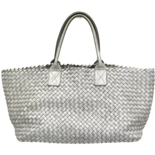 Pre-owned Leder schultertasche - Bottega Veneta Vintage - Modalova