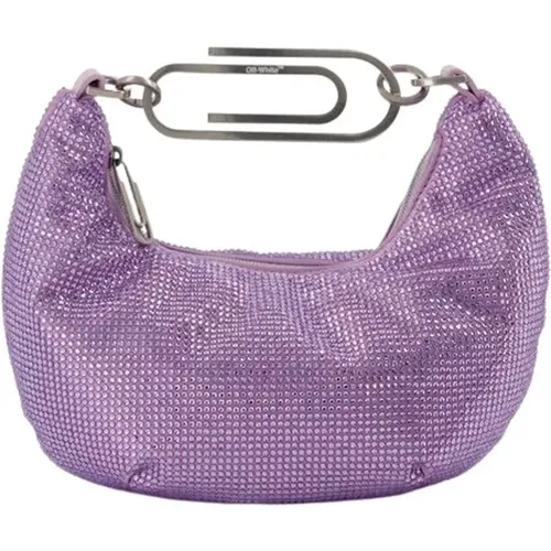 Binder Clip 20 Bag in Str / Lilac , female, Sizes: ONE SIZE - Off White - Modalova