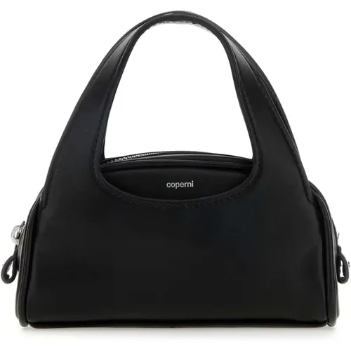 Schwarze Synthetikleder Kleine Handtasche , Damen, Größe: ONE Size - Coperni - Modalova