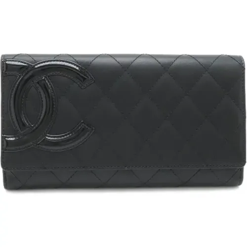 Pre-owned Leather wallets , female, Sizes: ONE SIZE - Chanel Vintage - Modalova