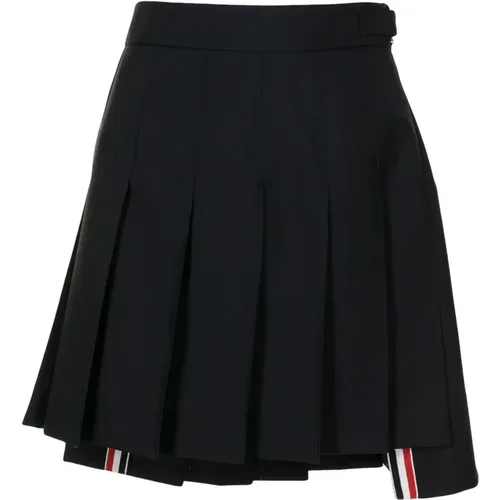 Elegant Pleated Skirt for Women , female, Sizes: 3XS, 4XS - Thom Browne - Modalova