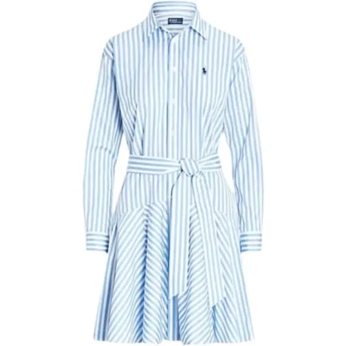 Shirt Kleider , Damen, Größe: XS - Polo Ralph Lauren - Modalova