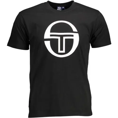 T-Shirt mit Logo-Print , Herren, Größe: XL - Sergio Tacchini - Modalova