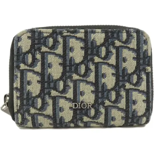 Pre-owned Canvas wallets , female, Sizes: ONE SIZE - Dior Vintage - Modalova