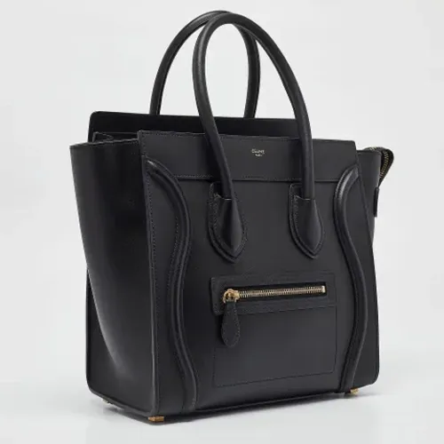 Pre-owned Leather totes , female, Sizes: ONE SIZE - Celine Vintage - Modalova